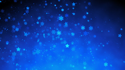 Obraz na płótnie Canvas Abstract Christmas Snowflake