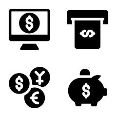 Finance Filled Icons