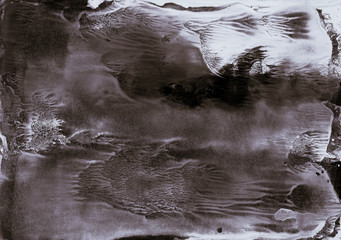 Abstract background, hand-painted texture, watercolor painting, splashes, drops of paint, paint smears. Design for backgrounds, wallpapers, covers and packaging.