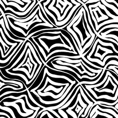 Brush grunge pattern. White and black vector.