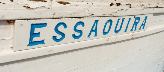 Essaouira boat