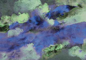 Abstract background, hand-painted texture, watercolor painting, splashes, drops of paint, paint smears. Design for backgrounds, wallpapers, covers and packaging.