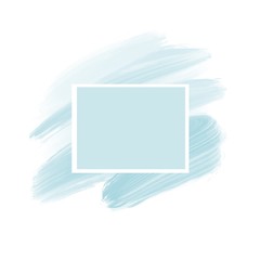 Blue frame. Design element