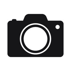Photo camera vector icon