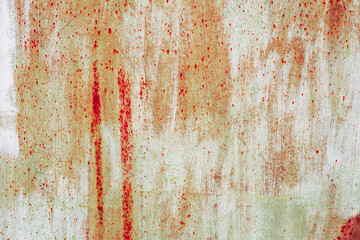 Metal texture with scratches and cracks which can be used as a background