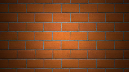 red brick wall background