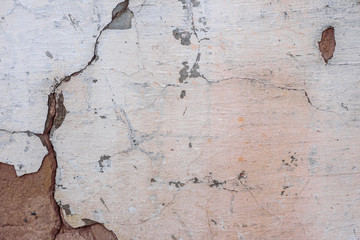 Texture, wall, concrete, it can be used as a background. Wall fragment with scratches and cracks