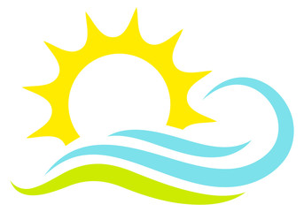 Sonne, Wellen & Wiese