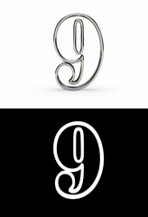 Silver number nine years