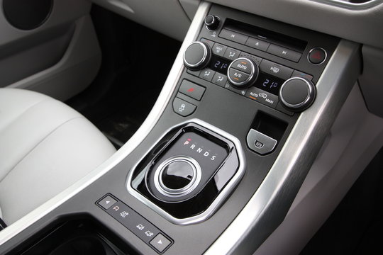 Luxury SUV control center