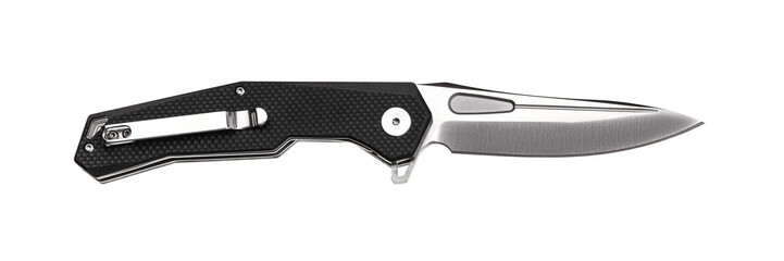 Penknife isolate on white background.