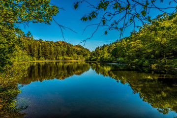 Fototapeta na wymiar Yew Tree Tarn, Lake District National Park, England, UK