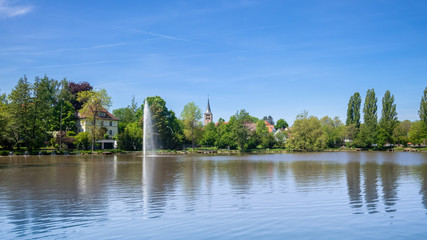 cloister lake in Sindelfingen Germany