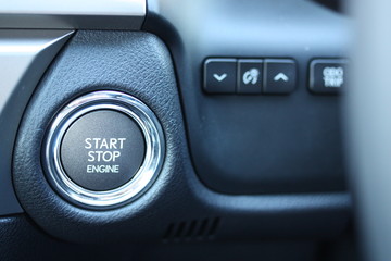 Engine START STOP button