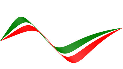 Animation of flag italy, iran and mexico