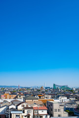 Obraz premium 東淀川 都市風景