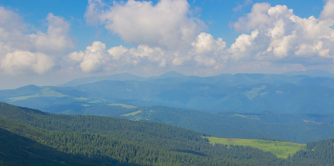 Hiking with a tent through Petros to Hoverla, Lake Nesamovite, Mount Pop Ivan Observatory.