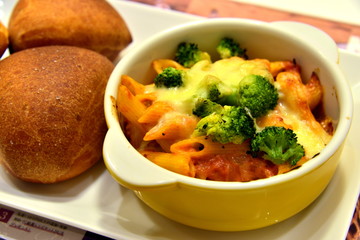 フォカッチャ＆グラタン