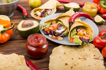 Mexican food still life
