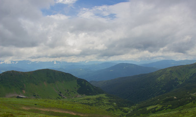 Hiking with a tent through Petros to Hoverla, Lake Nesamovite, Mount Pop Ivan Observatory.