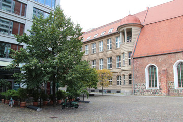 Fototapeta premium building and square in berlin (germany) 