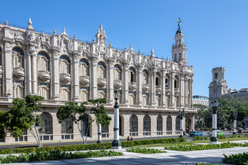 Obraz premium Capitol im Zentrum von Havanna, Kuba