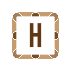 Initial Letter Logo H Template Vector Design