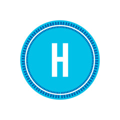 Initial Letter Logo H Template Vector Design