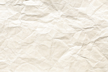 Old Crumpled brown paper texture