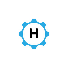 Initial Letter Logo H Template Vector Design