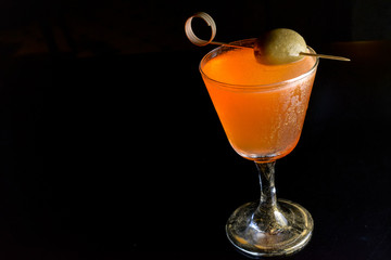 glass of orange juice