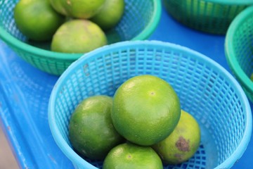 Fresh lemon for cooking at street food