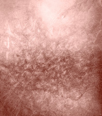 Rose Gold foil metal texture background.
