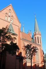 church (St. Paulus Kirche) in berlin (germany) 