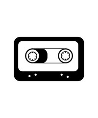 Cassette sign - thinline icon