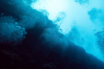 Underwater, Great Blue Hole, Belize Barrier Reef, Lighthouse Reef, Belize