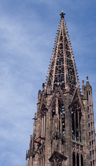 Fototapeta na wymiar Freiburg Münster Turm Details