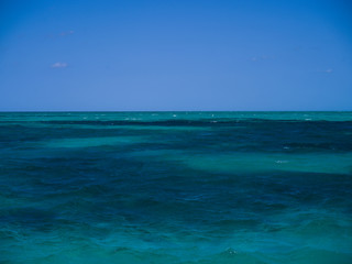 Obraz premium Seascape, Caribbean Sea, Belize