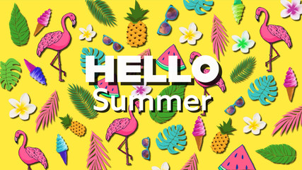 Hello Summer Backgrounds