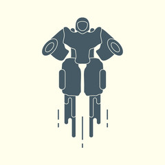 Robot. Toys for children. Robotics, technologies.