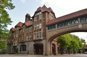 Historic Architecture in Queens New York Forest Hills Neighborhood