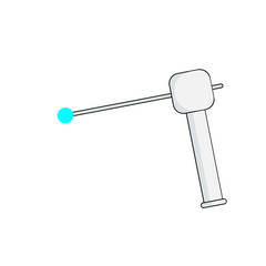 Welding electronic, isolated vector graphics