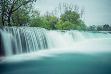 Waterfall near Manavgat in Turkey