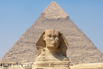 Pyramid and Sphinx of Giza