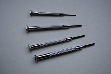 tools on white paper