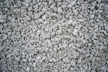 Background made of grey little stones