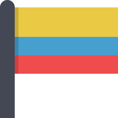 flag columbia icon