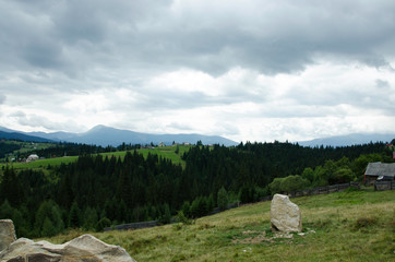 landscape in the mountains
