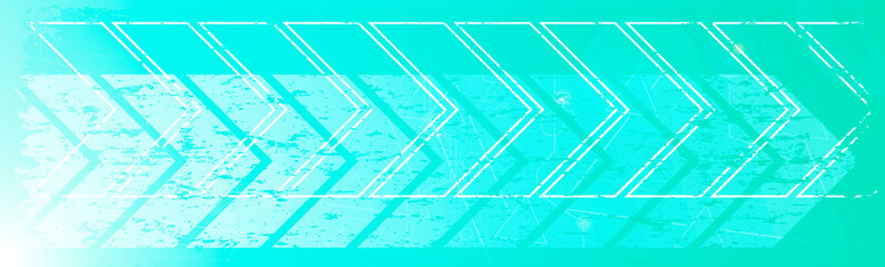 blue and white hi-tech corporate banner design