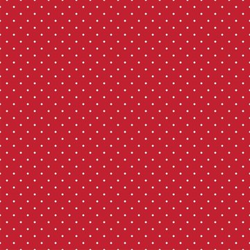 Seamless abstract polka dot shapes on red background for fabric, wallpaper, tablecloths, prints and designs. The EPS file (vector) has a pattern that will smoothly fill any shape.